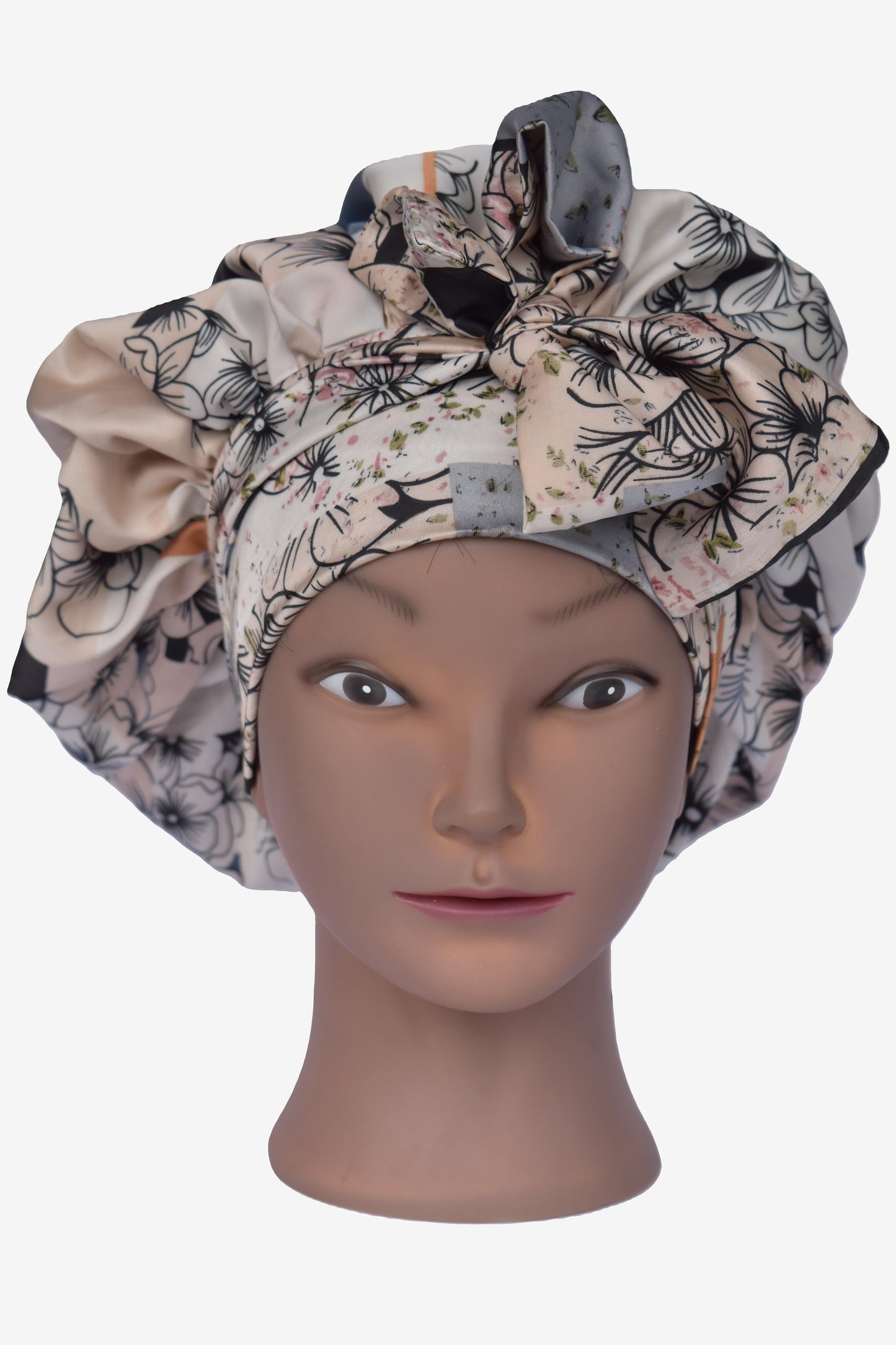 Kifahari Satin Tie Bonnet