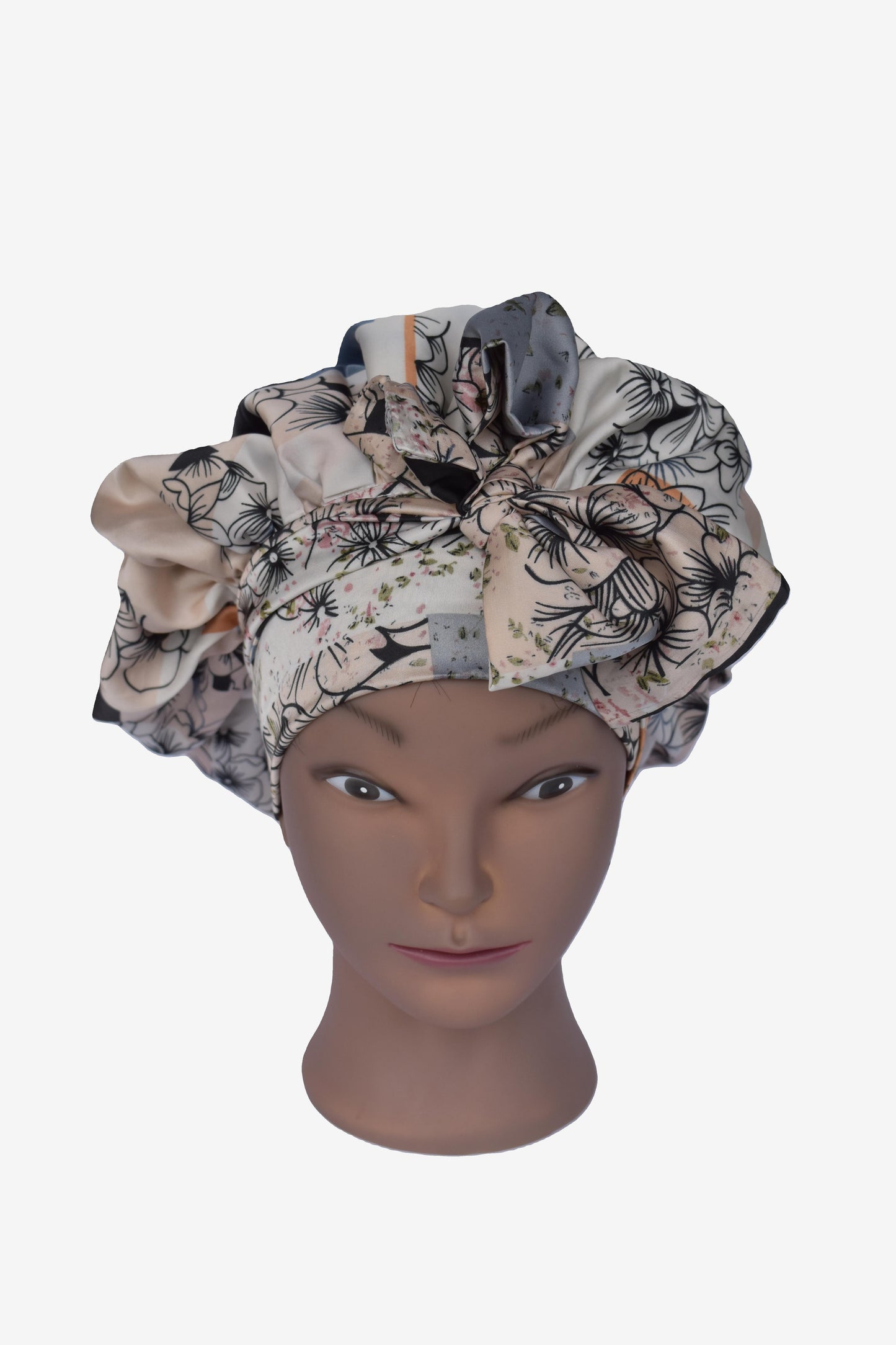 Kifahari Satin Tie Bonnet