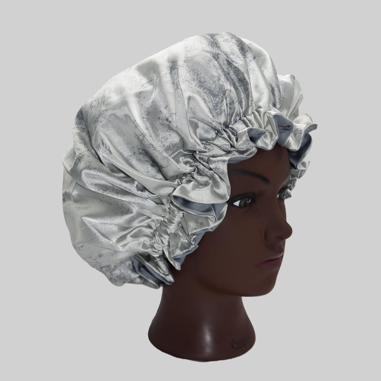 Lunar Mist Ruffle bonnet