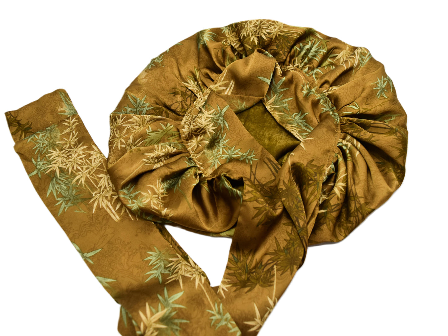 Aura Tie Silk Bonnet