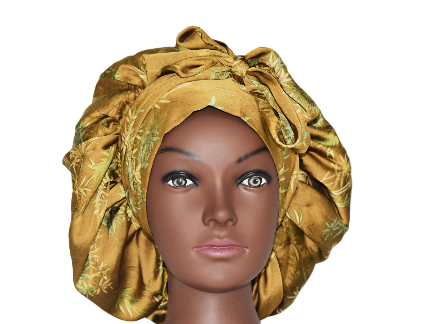 Aura Tie Silk Bonnet