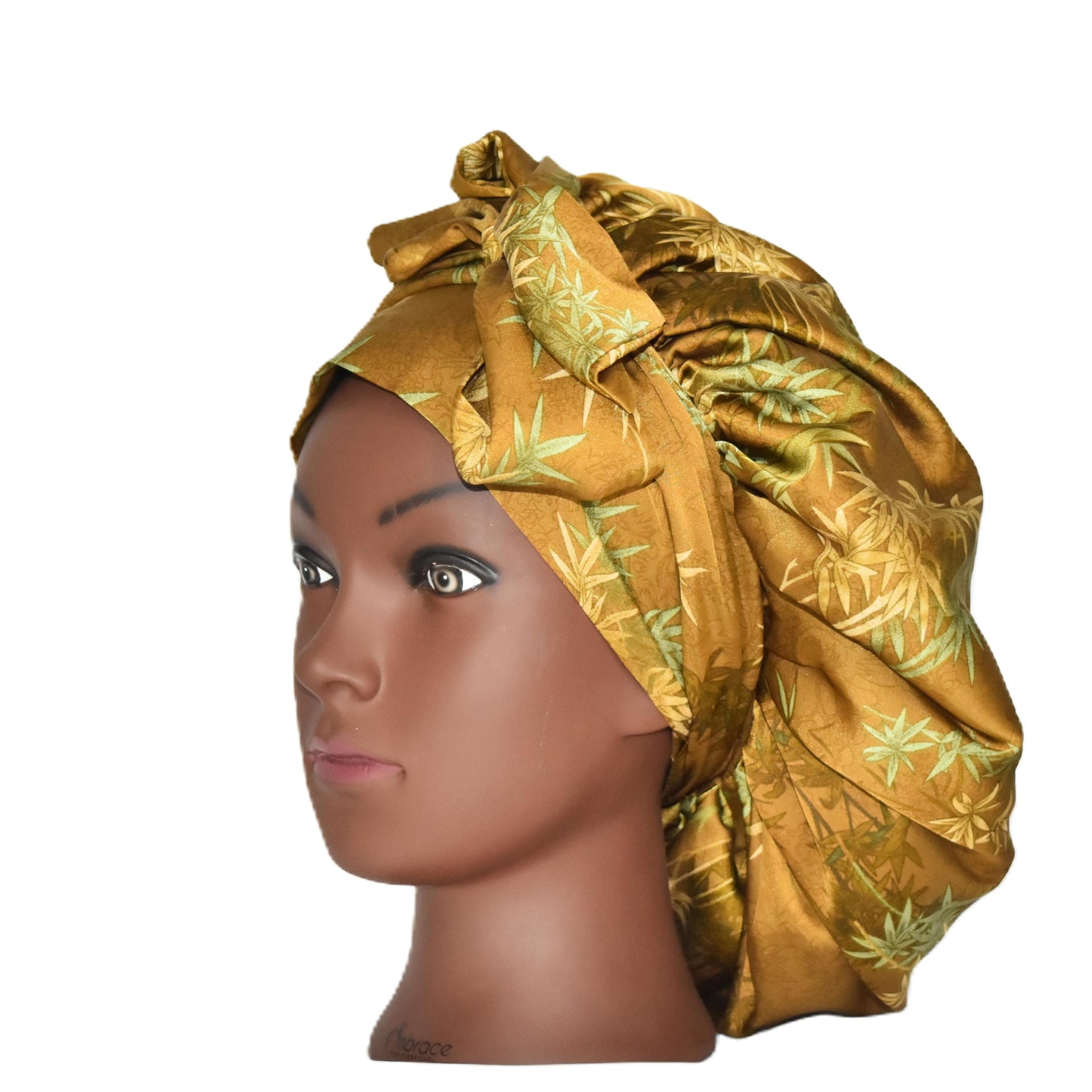 Aura Tie Silk Bonnet