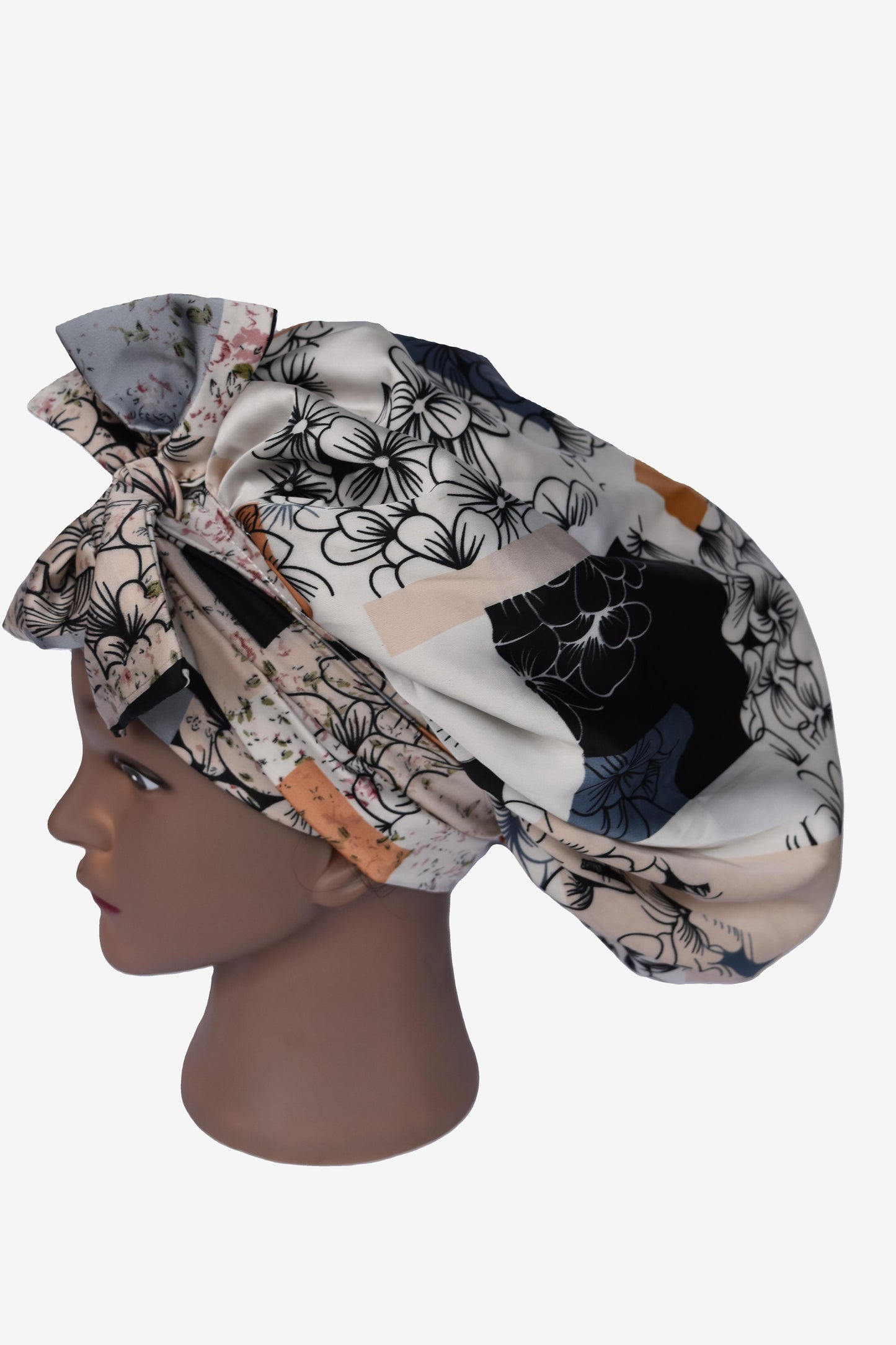 Kifahari Satin Tie Bonnet