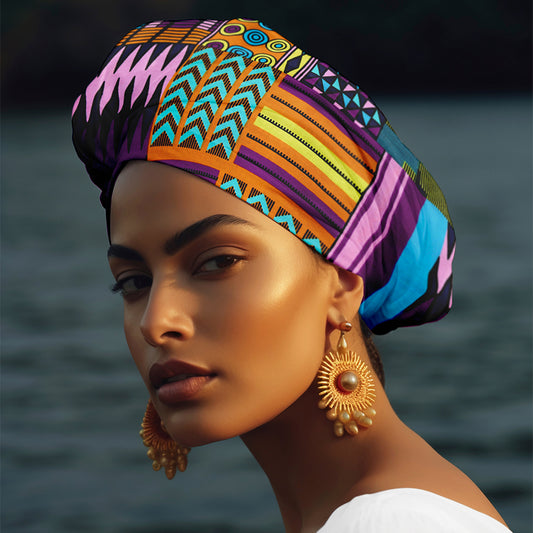 Likizo abstract print headwrap