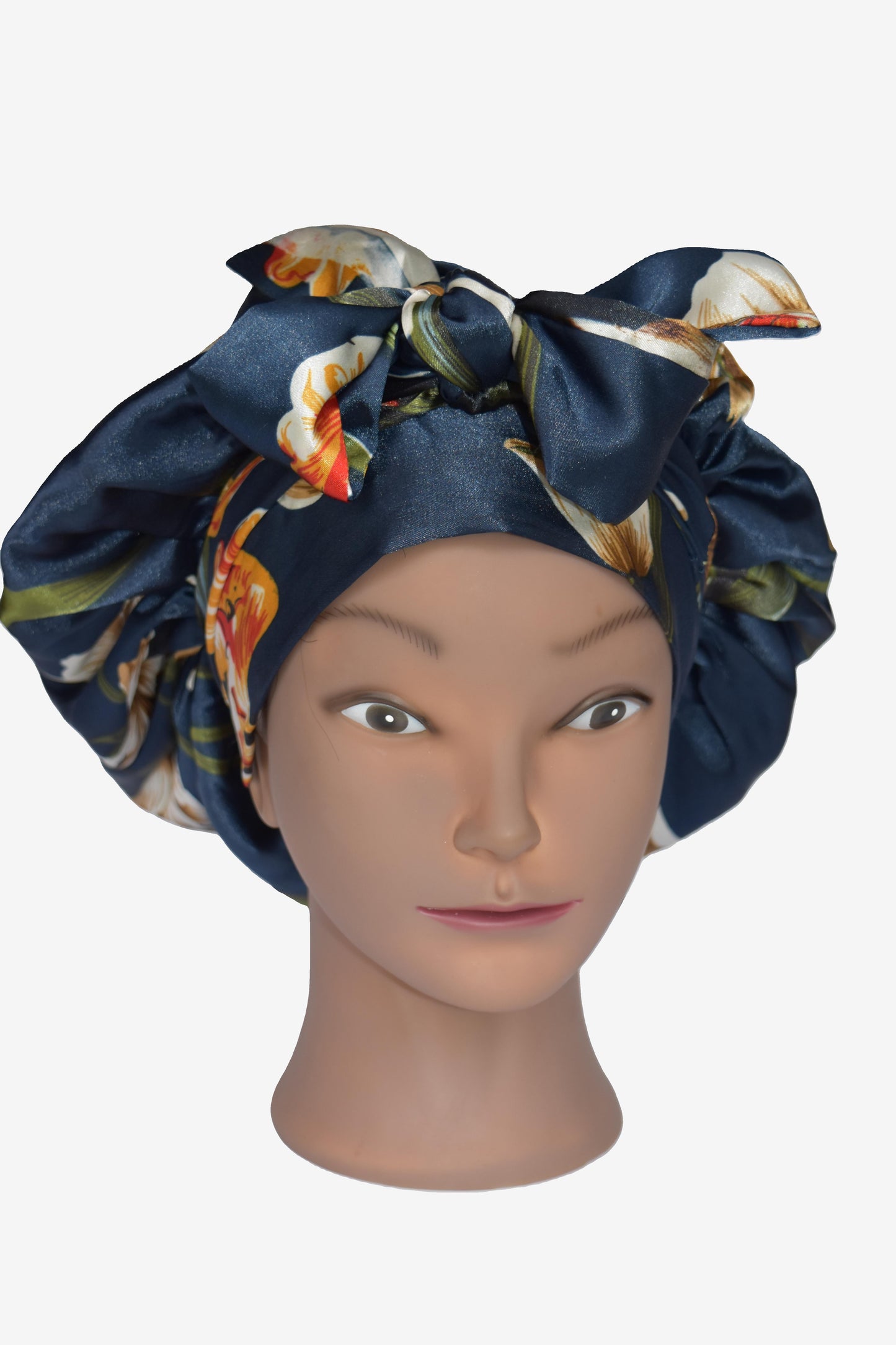 Nuru Satin Tie Bonnet