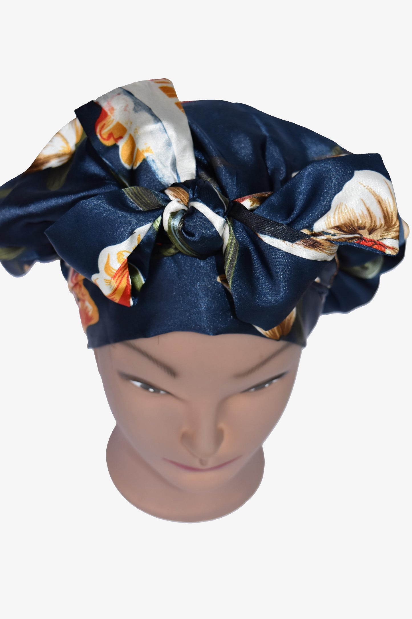 Nuru Satin Tie Bonnet
