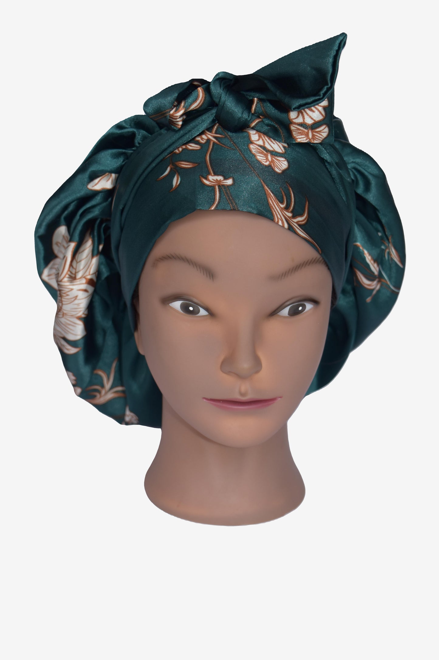Zamara  Satin Tie bonnet