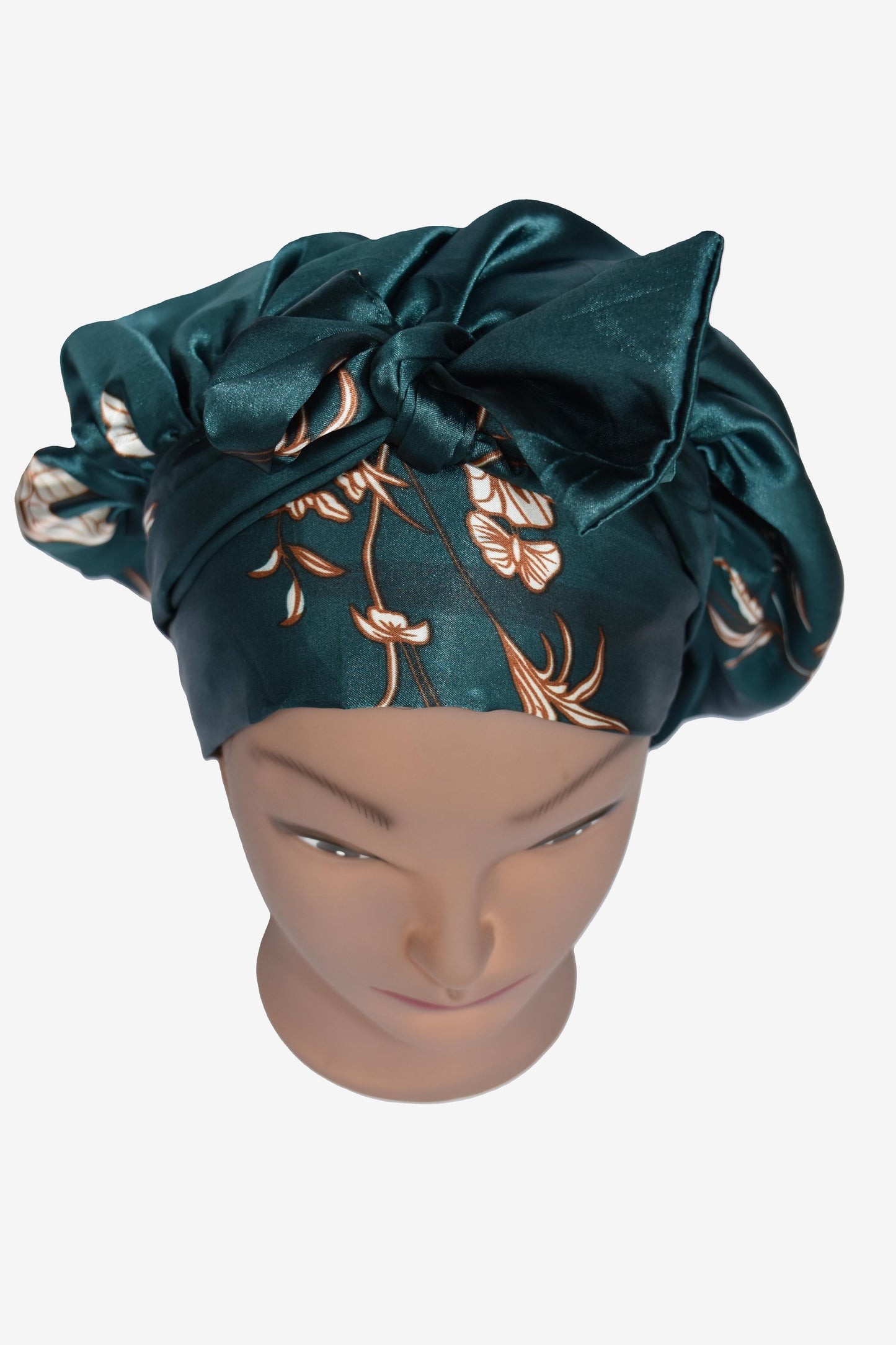 Zamara  Satin Tie bonnet