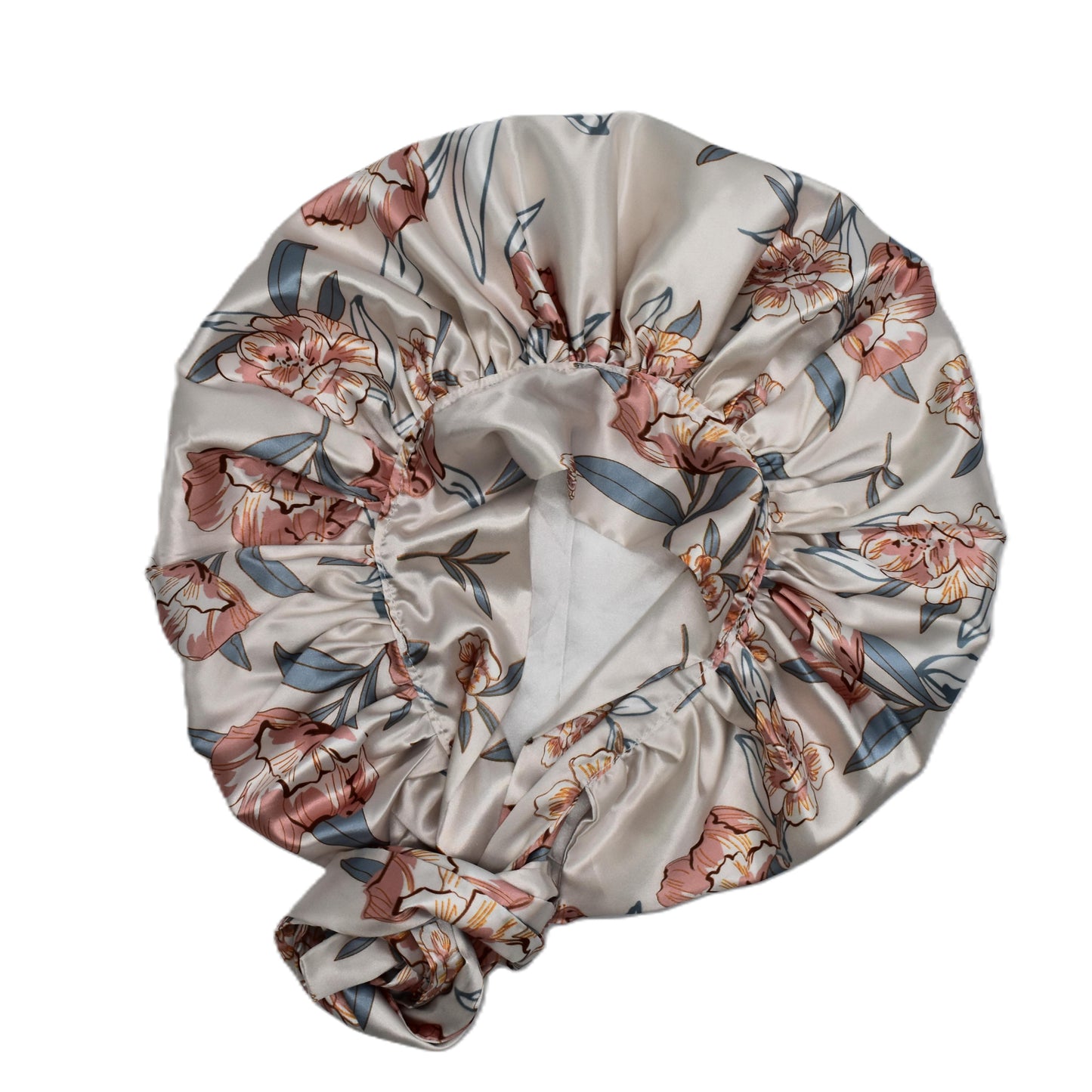 Florette | Luxury Pure Silk Bonnet for all hair types – Anti-Frizz, Protective Night Cap by Curly Comforts